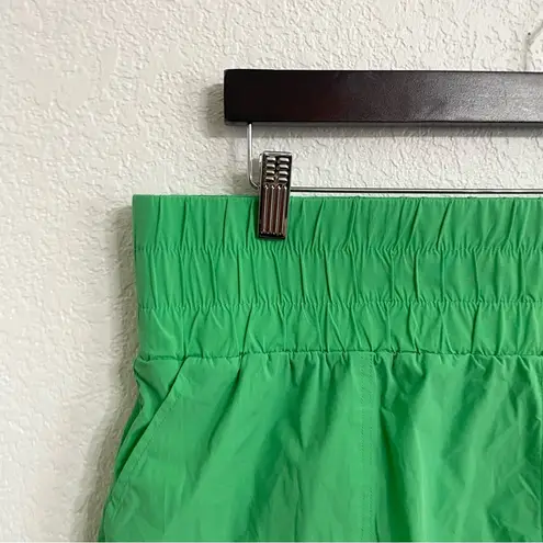 JoyLab Joy lLab Womens Shorts Green Athletic Running Wide Waistband Lined Size XL