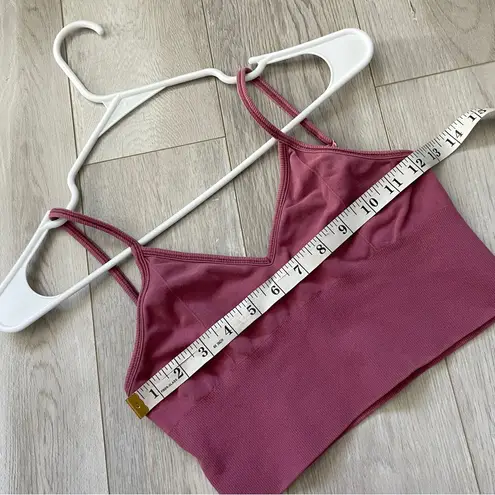 Alo Yoga Alo Delight Bralette Pullover Sports Bra Pink (medium) longline athleisure gym