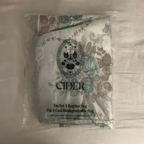 Cider floral mini dress