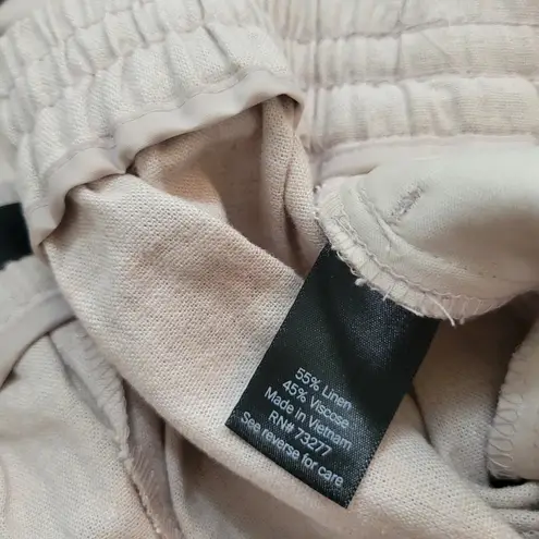 Simply Vera Vera Wang Cream Linen Blend Wide Leg Pants Sz XXL New