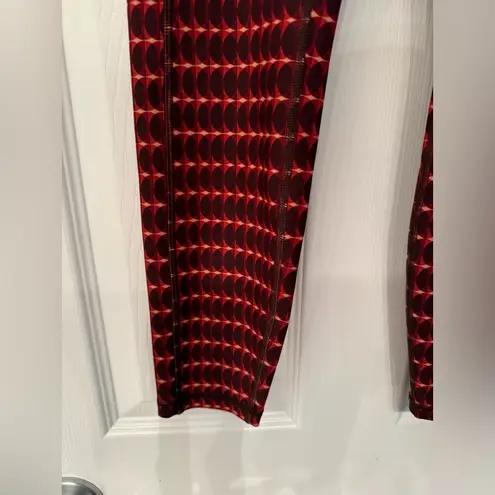 Johnny Was Calme Multi Color Endurance High Waist Leggings w/Pockets Size Small