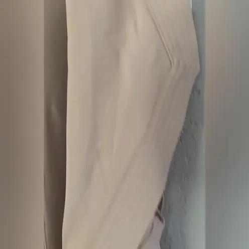 Grace Willow Belted Long Trench Vest Wm’s Size L Tan Duster Vest NWOT Size L