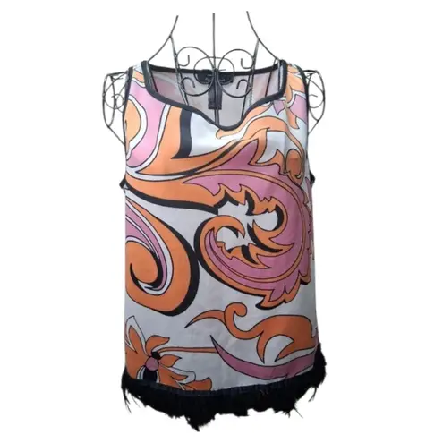Ashley Stewart NWT VINTANGE 70 Exchange Pink and Orange Women's