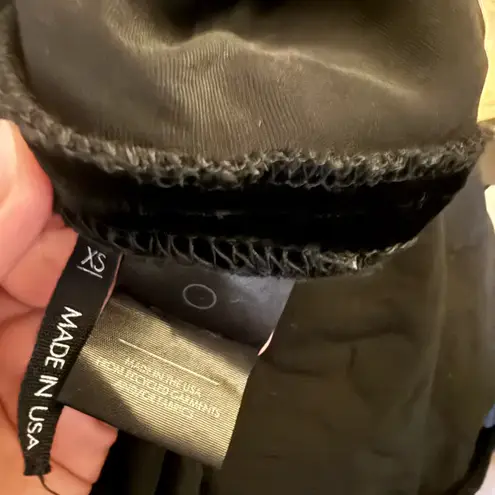 Reformation  cut out velvet mini dress