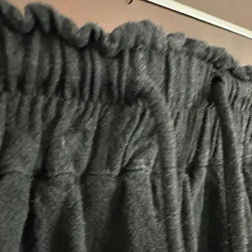 THE LULLABY CLUB | Breezy Textured Cotton Pull On Shorts | Small / Medium Black