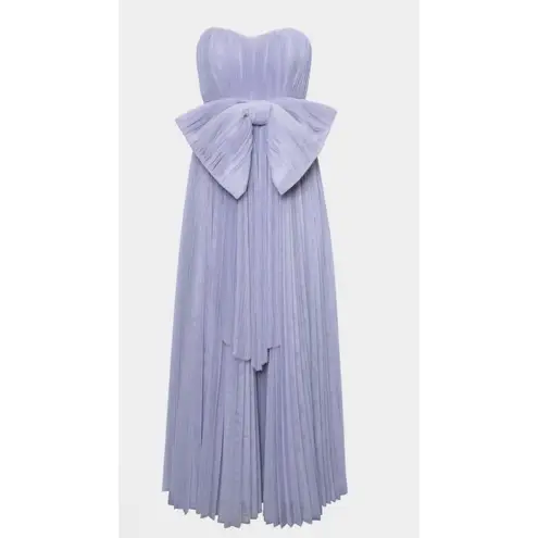 Hutch NWT
Cataline Strapless Bow-Front Pleated Tulle Gown in Lavender Sz 2 $475