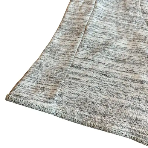 Kuhl Light Grey Fleece Lined Vest w/ Hood Marled Zip-Down Pockets Size Medium