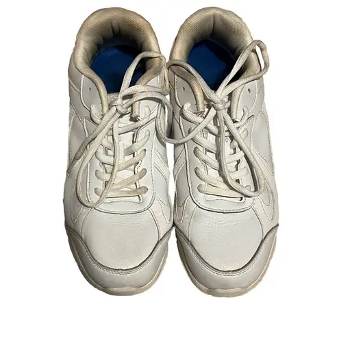 Shoes For Crews White Leather Comfort Sneakers Women’s Size 9.5
