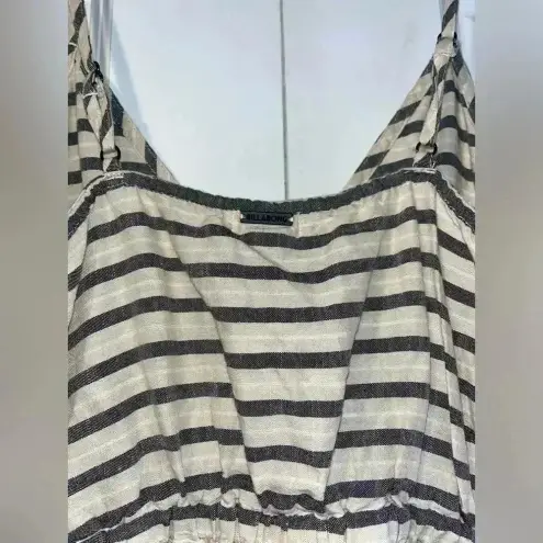 Billabong Brandy Melville Nautical Striped Spaghetti Strap‎ Summer Mini Dress B39