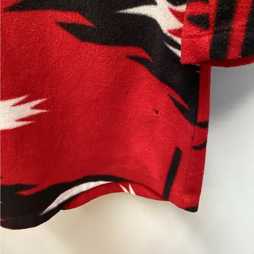 Lauren Ralph Lauren fleece sleep shirt. Medium Red