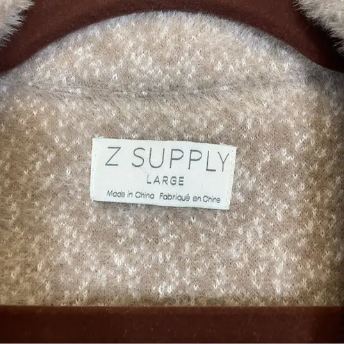 Z Supply  Oversized Tucker Jacket - Shacket Tan Size L