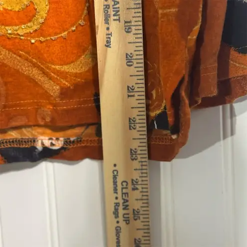 Jane Ashley Vtg 2X Halloween Top Sequin Grandmacore Novelty Y2K Plus