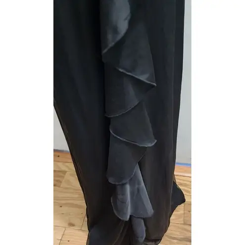 B. Smart Black Halter Evening Gown Formal Dress Rhinestone Embellished 7/8 - Image 7