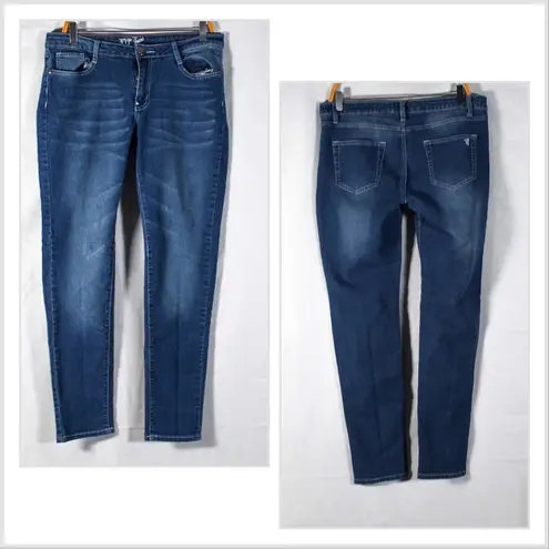 Vip Jeans Medium Blue Wash Denim Jean Pants Size 13/14 Juniors Classic Skinny