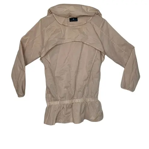Adidas x Stella Mccartney womens size 36 Small peach windbreaker pullover pink