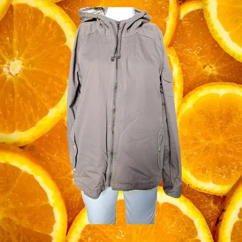 Cabela's Hooded Jacket Full Zip Lightweight Casual Activewear Coat L