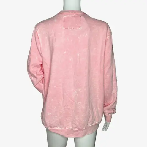 San Francisco Work Shirts Women’s Sweatshirt Pink Mineral Wash Crew Neck Size M Size M