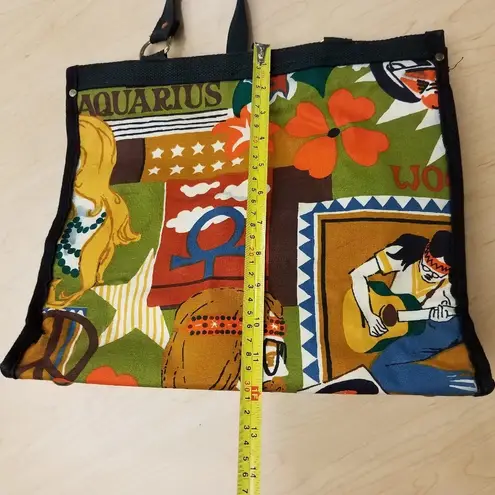 Vtg Woodstock Revival hippy Handbag RARE Green
