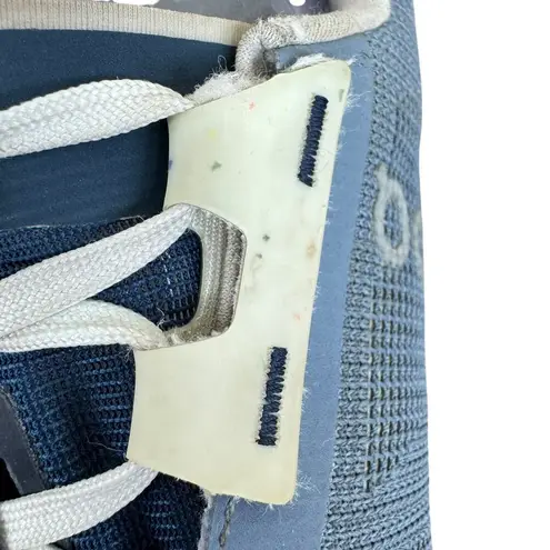 On Cloud OC Navy Metal Lace Up Cloudrift Cloudtec Sneakers Tennis Shoes Size 8 Blue