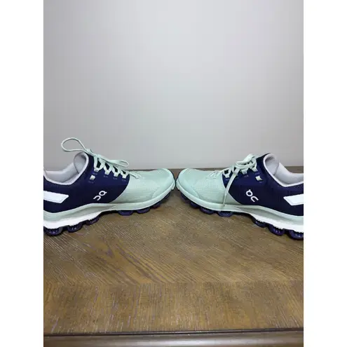 On Running Cloudsurfer Women's Running Shoes Mint Navy Size 7 Green