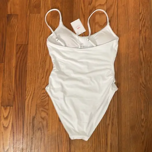 ANDIE The Amalfi One Piece Swimsuit White Size S NWT minimalist