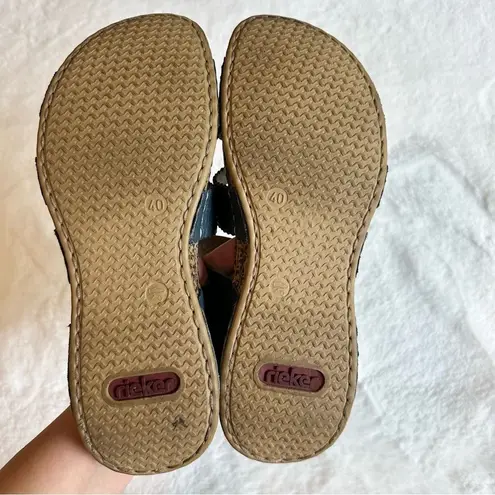 Rieker Women’s Lena Sandals Size 40 Blue