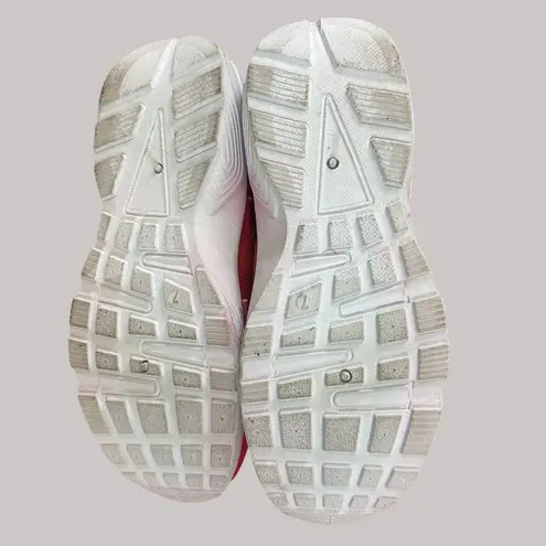 Just Be Women's Casual Fashion Sneakers White Soles Laces Red Size 7