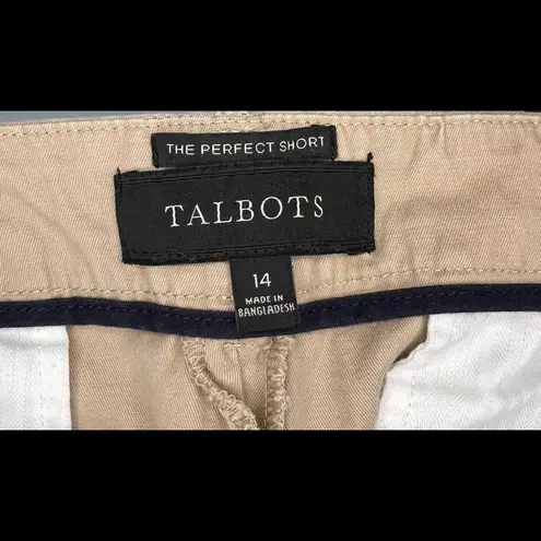 Apt. 9 Talbots The Perfect Shorts in khaki Size 14