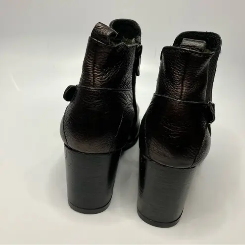Bussola Dawson‎ Drake boots copper metallic heeled boots size 39 Brown