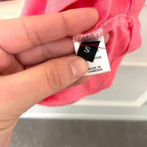 Judith March Santa Baby Red Tie Dye Short Sleeve Tee Size S