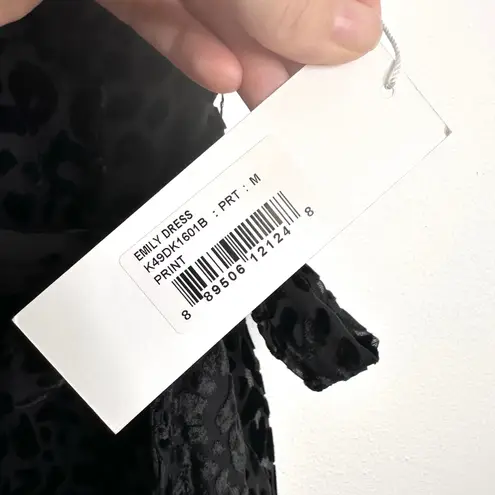 Bishop and Young Bishop + Young Emily Animal Print Dress Black Size M