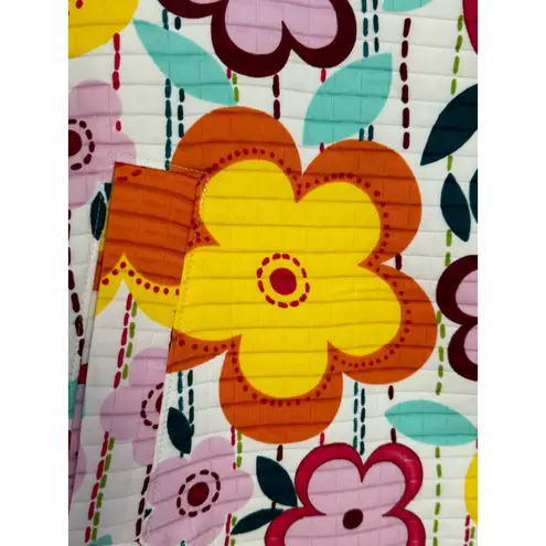 Harvé Benard NWT Y2K Floral Raincoat Size 14 – Retro Mod Flower Print vintage