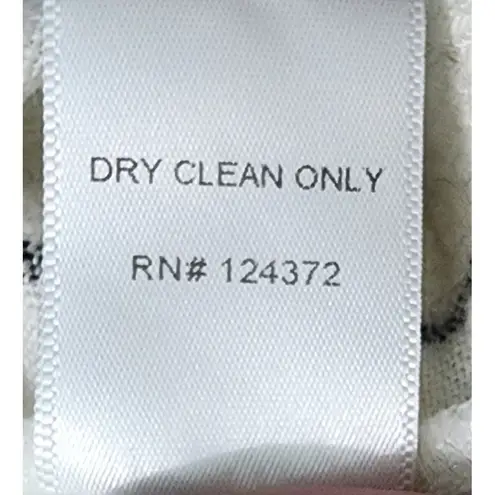 Maven West Striped Linen Blend Tunic Dress with Tassel Ties XS