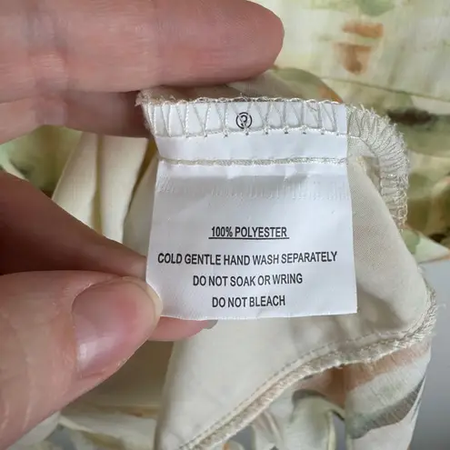 Hello Molly Floral Mini Dress Medium Ruched Cutout Sweetheart Party Cottagecore