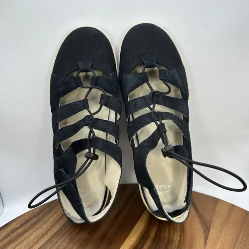 Dansko Riona Comfort Shoes Black Strappy Casual Travel Women's 40 US 9-9.5