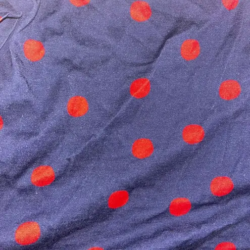 Hanna Anderson Pima Cotton Pajama Top ONLY Blue Size XS