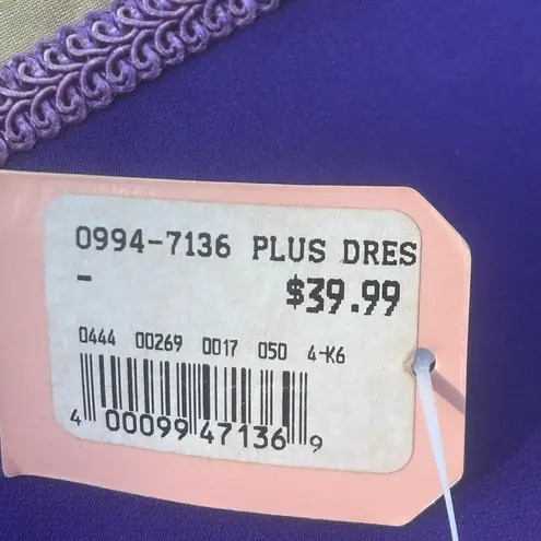 Grace Vintage New With Tags Dead Stock Purple Gold Church Funeral Derby Hat