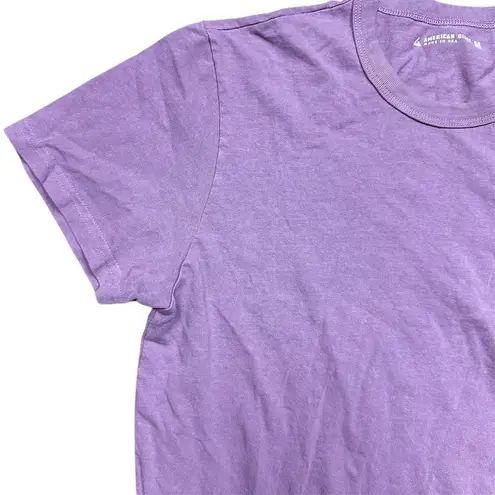 NWOT American Giant Women's Purple Vintage Crew Neck Tee M Short Sleeve Basic Size M