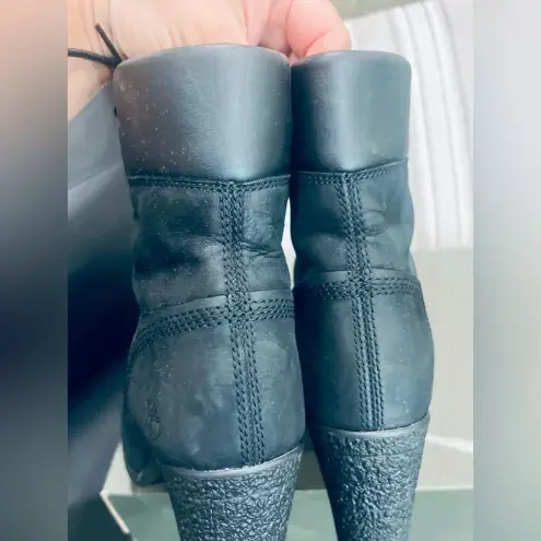 Timberland  Glancy Black Boots women’s size 6