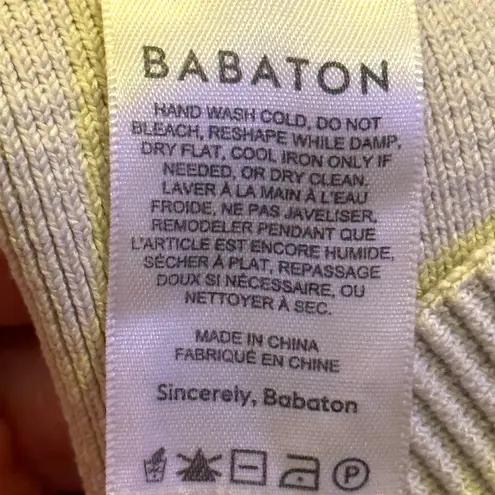 Babaton Aritzia Sculpt Knit One-Shoulder Cropped Tank Stretchy Tight Small