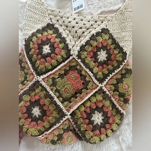 Urban Outfitters  boho crochet woven bag