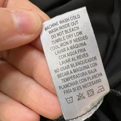 Harper 241 Womens Blouse Shirt Top Drape Neck Chain Accent Stretch Black 2X