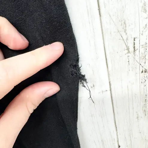 Buck Mason Shirt Women Size XS Black Slub Muscle Tank Top Basic Staple Casual