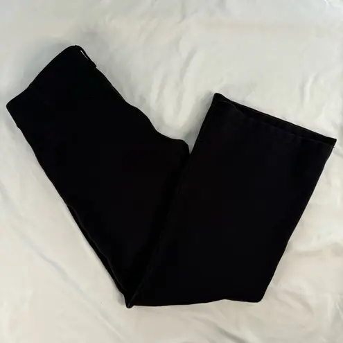 Betabrand Size S SHORT PETITE Black Dress Pant Yoga Pant BootCut Classic Office