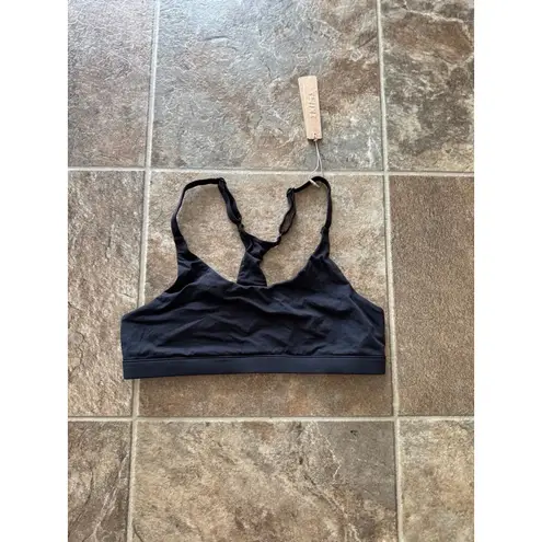 SKIMS Fits Everybody Racerback Bralette Onyx Size Small