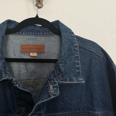 Port Authority Embroidered Customized Chucky Doll Denim Jacket 2XL