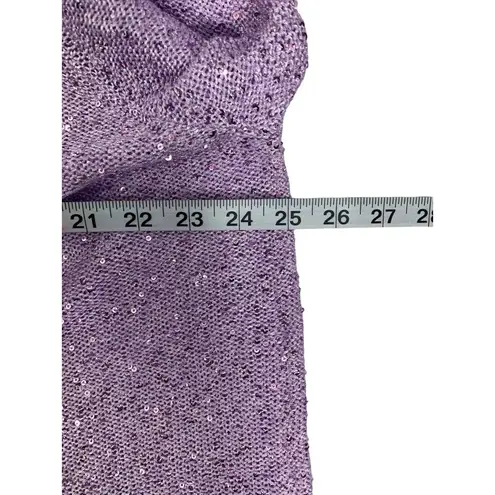 Alfred Dunner Women's Casual Lilac & White Tank & Cardigan