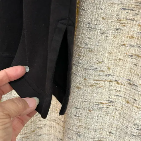 Bechamel Vintage Dog Applique Long Sleeve Polo Black Size M