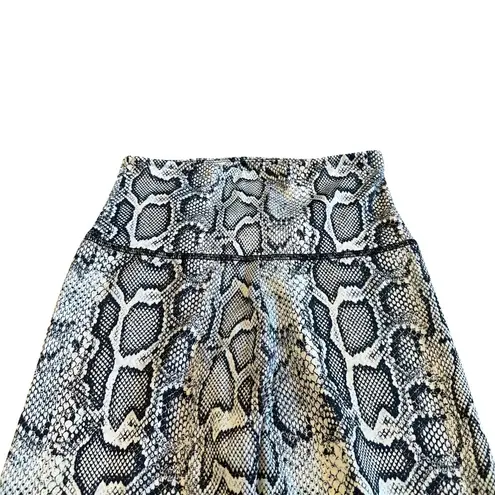 Onzie Vixen High Rise Leggings Snake Python Ombre Neon Size Small Medium Women's