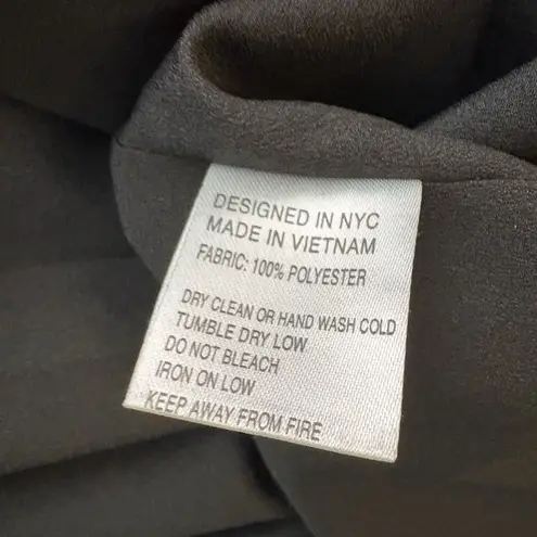 Yumi Kim Anthropologie Yumi Kimi Deep Love Black Astoria Flora tunic mini dress Sz Large